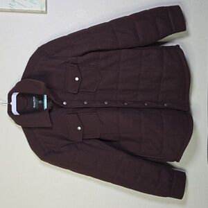 Grays peak outdoor lighting padded mens shirt jacket size Large NWT.